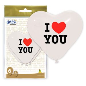 B / ÉDITION GOLD 6 GL. 28GPI -Je t'aime- BLANC