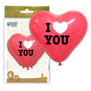B / ÉDITION GOLD 6 GL. 28GPI- JE T'AIME - ROUGE