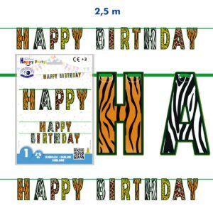 B/ GUIRNALDA JUNGLA HAPPY BDAY R.5055-ING