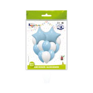 B/ CONJ. GLOBOS POLIAM. ESTRELLA CELESTE-09 R.5282