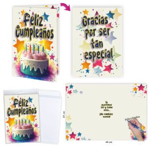 B/ CARTE F. ÉTOILES D'ANNIVERSAIRE R.6627-03
