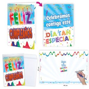 B/ BOUGIES CARTE D'ANNIVERSAIRE R.6627-09